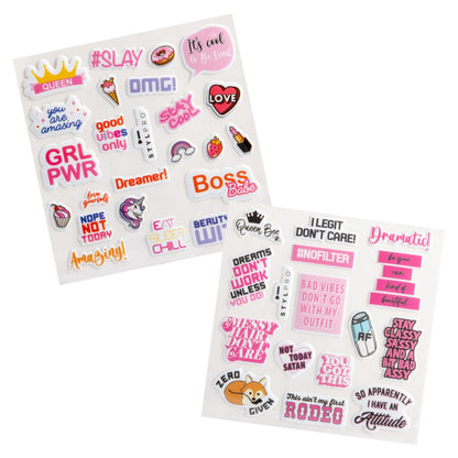 STYLPRO Black & Silver Beauty Fridge